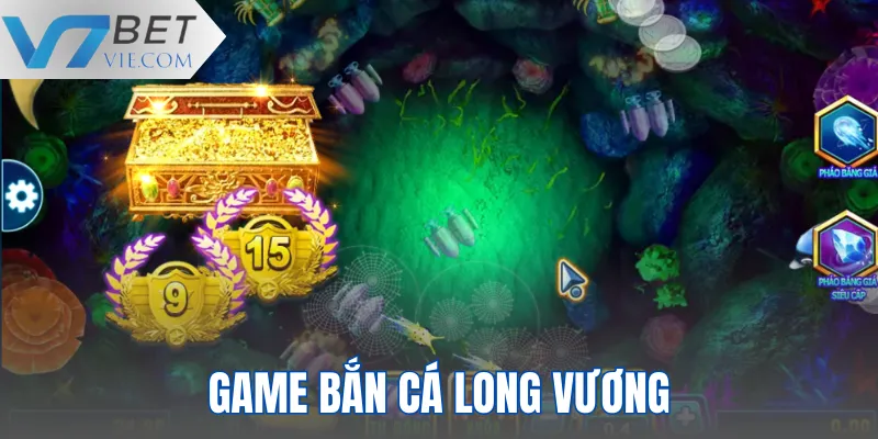 Bắn Cá Long Vương đồ họa long lanh
