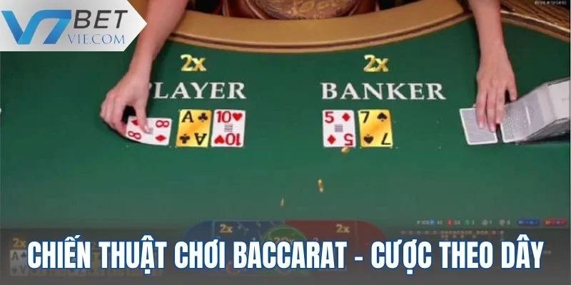 Chiến thuật chơi Baccarat đánh cược theo dây mang lại hiệu quả cao